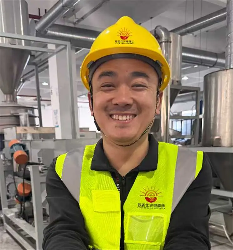The Person Who starts the Sheath materials - Low Smoke zero Halogen (LSZH) In Our Factory